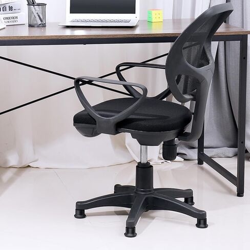 Chair Fixed Casters Replacement, 20 Pcs Office Chair Stationary Castors Non Rolling Chair Feet Low Profile Bell Glides Short Plastic Glides Chair Feet Wheel Stopper (Snap in) in Saudi Arabia