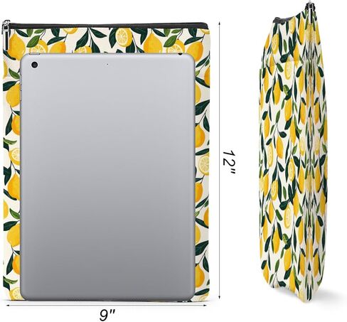 كتاب كتب كتب الكتب الحامية كتب حقيبة عشاق الكتب هدايا الكتب هدايا مقاومة للماء مع سستة لحقيبة هدايا مطبوعة للليمون للنساء فتاة في سن المراهقة صديق المكتبة عيد ميلاد عيد الميلاد in Kuwait