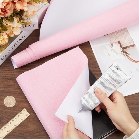 CRASPIRE 59 x 16.9in Book Cloth for Book Binding Pink Fabric Surface Paper Backed A3-A8 Bookcover Books Album Linen Scrapbooking Archival DIY Covering Protector Bookcloth Bookbinding Supplies in Saudi Arabia