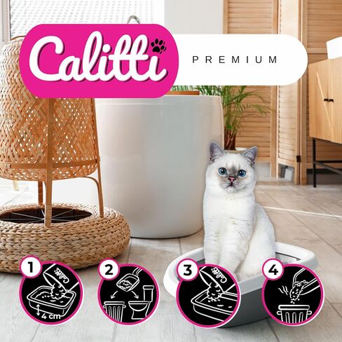 Crystals Premium Cat Litter Non-Clumping - Maximum Odor Control, 99.9% Dust Free, Soft on Paws, Unscented 8 lb (1 x 8 lb Pack) in Saudi Arabia