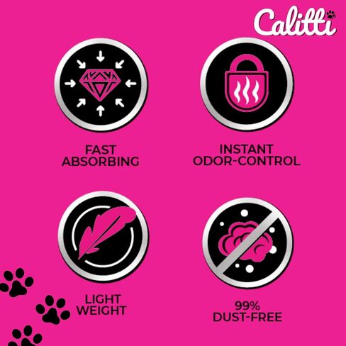 Crystals Premium Cat Litter Non-Clumping - Maximum Odor Control, 99.9% Dust Free, Soft on Paws, Unscented 8 lb (1 x 8 lb Pack) in Saudi Arabia