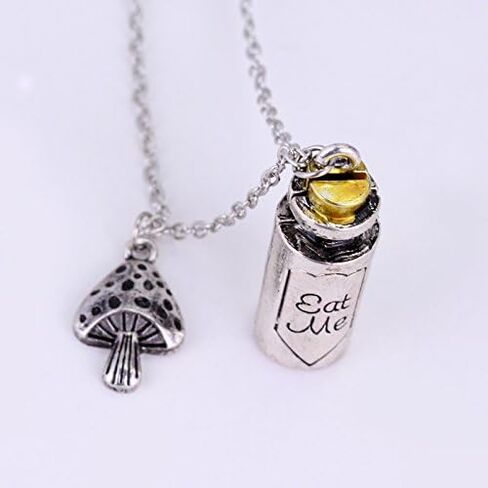 Necklace for Alice Cosplay Costume Jewelry Accessory Alice Merch Halloween Party Gift Stuff in Kuwait