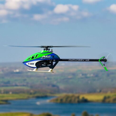 OMPHOBBY M2 V3 PRO RC Helicopter for Adults, Support APP Tuning & Telemetry, 6CH 3D Brushless Direct Drive, Lightweight 320g, OFS3 Flight Control, 200-Class Mini Helicopter for Outdoor Orange PNP in Kuwait