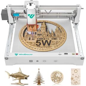 WindDraumr Laser Engraver P1 Pro 5W High Accuracy DIY Laser Engraving Machine with Offline Usage, 200x150mm, 0.08mm Laser Spot, CNC Laser Cutter and Engraver for Wood Painted Metal Acrylic Leather in Saudi Arabia