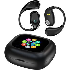 AI Translation Earbuds Real Time,144 Language Translator Ear Buds 35H Playback Time Ear Buds Wireless Bluetooth, Open Ear Translating Headphones for Meeting Travel Bussiness in Saudi Arabia