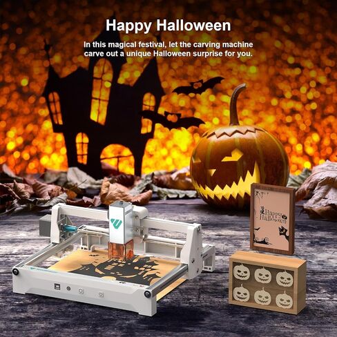 Winddraumr Laser Laser Engraver P1 Pro 5W Awital Diy Diy Machining Laser Machining مع استخدام غير متصل ، 200 × 150 مم ، بقعة ليزر 0.08 ملم ، قاطع ليزر CNC وحفر للجلد المعدني المطلي بالخشب in Saudi Arabia