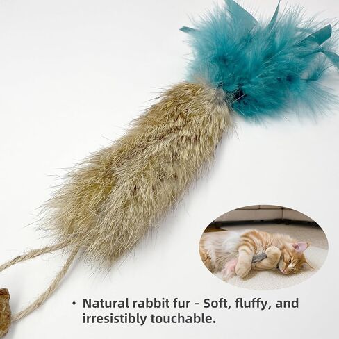 3 حزمة ألعاب Catnip Catnip مع الريش - ألعاب CART CARROT التفاعلية مع ثمار المرارات للقطط الداخلية والقطط in Saudi Arabia