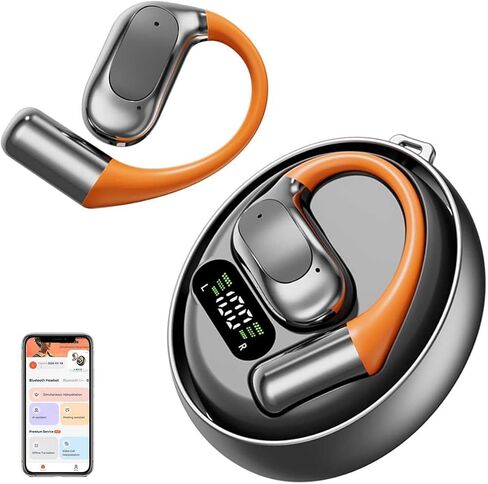 AI Translation Earbuds Real Time, 2025 Upgraded 3-in-1 translator device 144 Languages & Accents, 4 Translation Modes with APP，Fit iOS and Android, Ideal for Travel Business Learning，Gray Black in Saudi Arabia