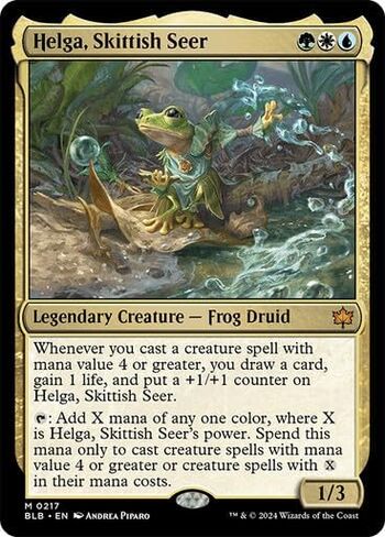 Generic Helga, Skittish Seer Trading Card (1993, 1) in Saudi Arabia