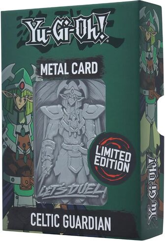 Yu-Gi-Oh! Limited Edition Celtic Guardian Metal Card in Saudi Arabia