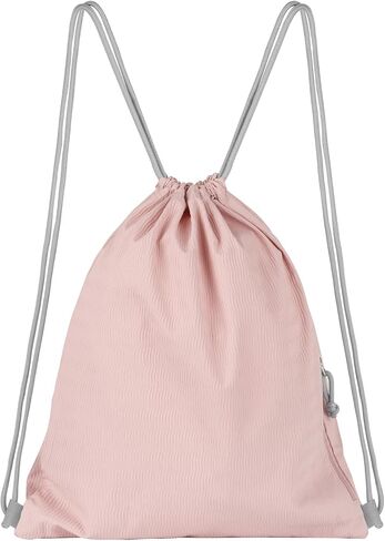 حقيبة ظهر رياضية برباط من Lily Queen حقيبة سباحة قابلة للطي مقاومة للماء للنساء والرجال (أبيض) in Kuwait