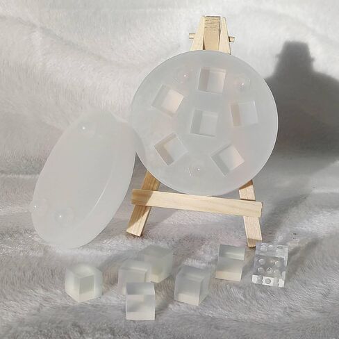 Square Dice Mold - Standard Size - 16mm - Sharp Edge - Six 6-sided Playing Dice - Pips - Dice Mold for Board Games in Saudi Arabia