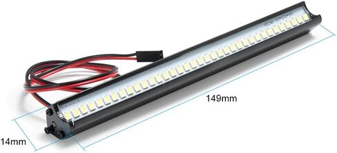 Super Bright RC LED LED BAR ROOD LED KIT 36 LED LED LIGHT BAR لـ TRA-XXAS TRX-4 SCX10 90027 SCX10 II 90046 D90 1/10 RC ROCK CAR in Kuwait