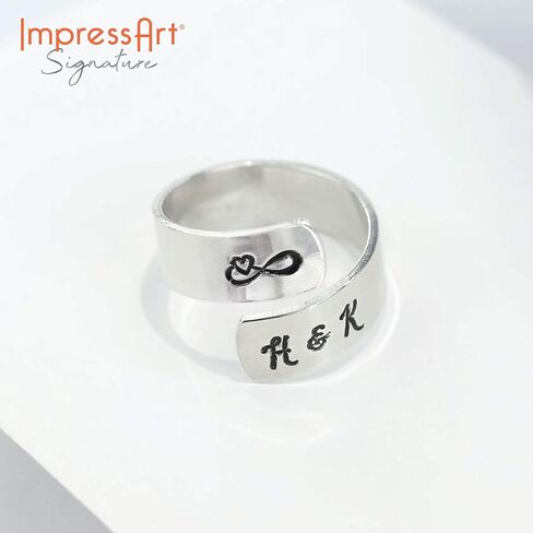 ImpressArt - Infinity Heart Signature Metal Design Stamp, 6mm in Saudi Arabia