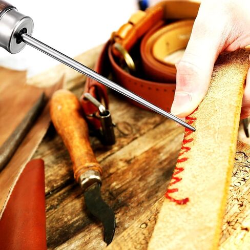 مقبض خشبي الخدش أول لثقب اللكمة الجلدية أو DIY المصنوعة يدويا (القرع AWL) in Kuwait