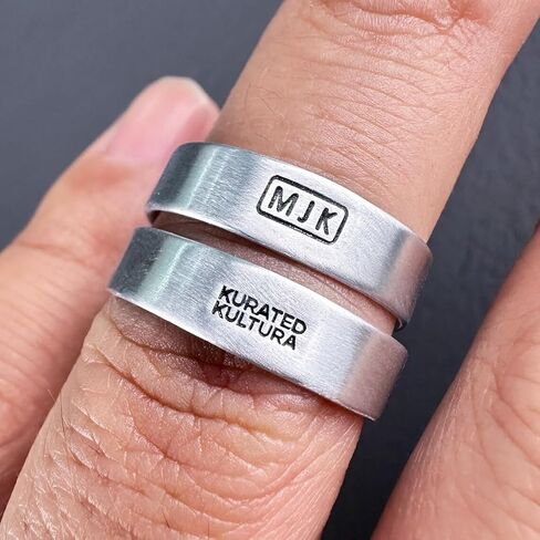 Custom Metal Stamp with Signature - Jewelry Micro Stamps Tool, Metal Stamping Kit, Metal Signature Stamps for Jewelry in Saudi Arabia