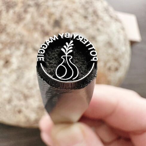 Custom Metal Stamp with Signature - Jewelry Micro Stamps Tool, Metal Stamping Kit, Metal Signature Stamps for Jewelry in Saudi Arabia