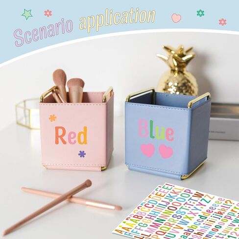 9840 PCS 60 ملصقات رسائل ملصقات 0.5in alphabet ملصقات 1/2 بوصة صغيرة الفينيل ذاتي للاصطدام أرقام ABC رسائل لزجاجات المياه SCRABBOOKING SCRAPBOOKING SCROPEL SIGN in Kuwait