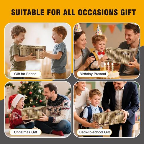 Remote Control Excavator Toys for Boys 3-5 year old, 680-degree Turns with 2 Batteries, Metal Shovel, Roadblock sign, Lights & Sounds, Construction RC Excavator Toy Best Birthday Gift for 6-12 yr Boys in Saudi Arabia