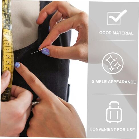 Artibetter 250pcs دبابيس الخياطة: دبابيس خياطة حرفة DIY مع رأس الكرة الزجاجية - إبرة طويلة مستقيمة لتطريز خياطة اللحف وتحديد المواقع in Saudi Arabia