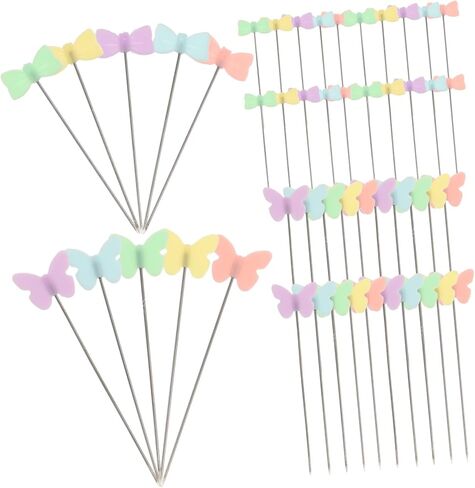 200pcs دبوس يدوي للنساء دبوس القماش متين ودبابيس الإبزيم المرقعة لخياطة مصنع ومشاريع DIY سهلة التخزين والسفر الصديقة in Kuwait