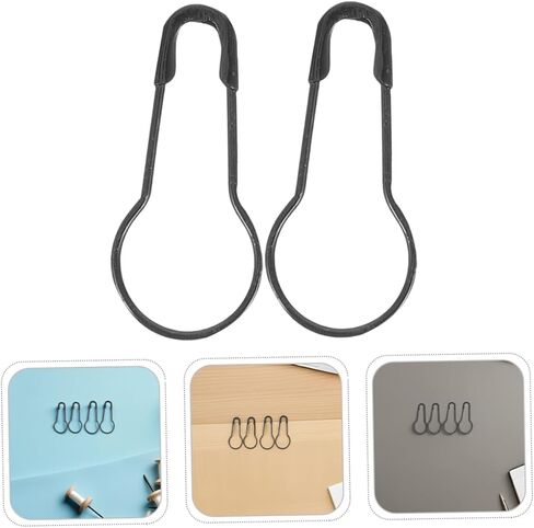 Gadpiparty 100pcs Clothes Sewing Pins: Metal Gourd Shaped Safety Pins Sewing Needle for Knitting Quilting Craft Projects Accessories in Saudi Arabia