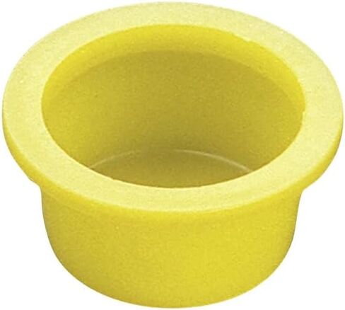 سلسلة كابلات WW-WF-34 WW - غطاء بلاستيكي مدبب وقابس مع شفة سميكة واسعة، 5 عبوات، LD-PE أصفر، غطاء OD 2.005 بوصة × معرف القابس 2.243 بوصة حماية ملولبة وغير مترابطة، قناع (ZWF341AO1) in Kuwait