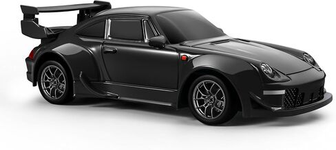 ACAMMZAR Mini RC Drift Car with Gyro, 1:43 4WD Full Proportional RC Cars, 18KM/H High Speed Remote Control Car with Lights, Extra Racing Tires, Vehicle for Adults Kids Boys, Black in Saudi Arabia