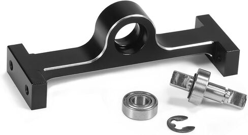 ألومنيوم سبيكة 70 ملم نقل علبة نقل حالة النقل مع عمود على شكل 5 مم ل 1/10 RC Rock Crawler MOA 1.9 Shafty LCG Chassis Builder in Kuwait