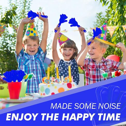 12 Pcs Hand Clappers Noisemakers 7.5 Inch Clappers Noisemakers Plastic Hand Clappers for Birthdays Game Football Sporting Events Cheers Supplies Dance Basketball Football Noisemakers(Red) in Saudi Arabia