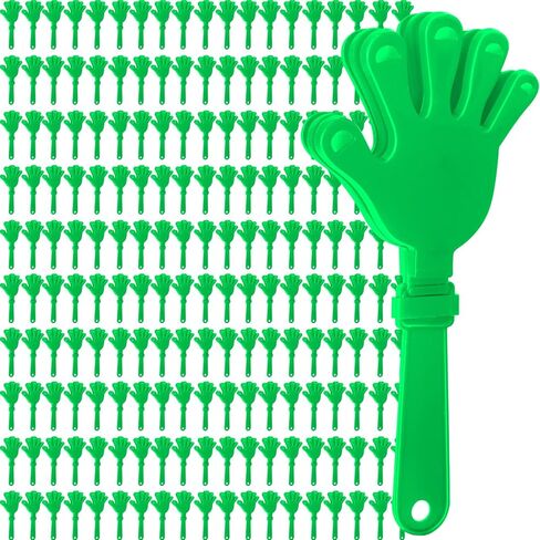 150 Pcs Hand Clappers Noisemakers 7.5 Inch Clappers Noisemakers Plastic Hand Clappers for Birthdays Game Football Sporting Events Cheers Supplies Dance Basketball Football Noisemakers(Red) in Saudi Arabia