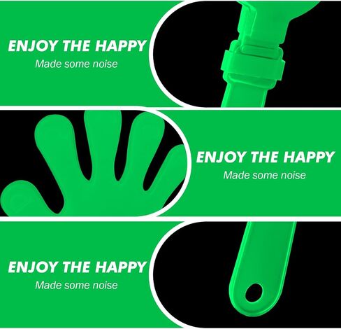 150 Pcs Hand Clappers Noisemakers 7.5 Inch Clappers Noisemakers Plastic Hand Clappers for Birthdays Game Football Sporting Events Cheers Supplies Dance Basketball Football Noisemakers(Red) in Saudi Arabia