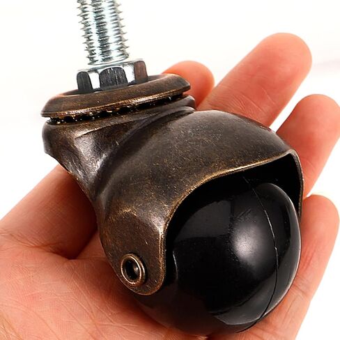 Gatuida 1.5 '' rod rod casters 4pcs استبدال الأثاث الأثاث العجلات دوارة لعجلة سهلة الحركة in Saudi Arabia