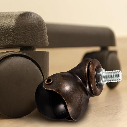 Gatuida 1.5 '' rod rod casters 4pcs استبدال الأثاث الأثاث العجلات دوارة لعجلة سهلة الحركة in Saudi Arabia