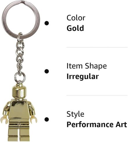 Lego Classic Limited Edition Mini Figure -keychain #852688 Golden Minifigure in Saudi Arabia