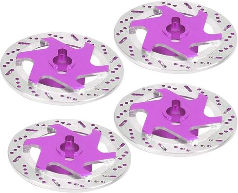RitoeasySports RC Brake Disc ، 4pcs Aluminium Aluminy Aluminy Metal Adapter Adapter Brake Rotor for 1/10 Remote Control Car in Saudi Arabia