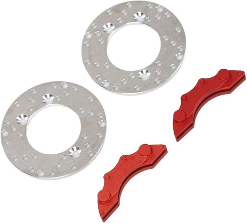 DRFEIFY UPGRADE CONTRY CONTRY CARN مع مجموعة الفرجار الفرامل من الألومنيوم RC ، ومظهر محاكاة عالية ، ديكور لـ 1/10 RC ، المواد: سبيكة الألومنيوم ، الحجم: قطر 35 ملم in Kuwait