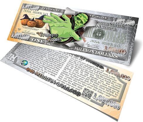 Tract Planet: Creepy Cash Gospel Tract (Pack of 100) in Saudi Arabia