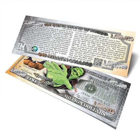 Tract Planet: Creepy Cash Gospel Tract (Pack of 100) in Saudi Arabia