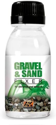 Gravel & Sand Fixer Enamel 100ml Bottle in Saudi Arabia
