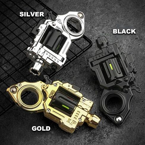 Toys Toys البالغين GUNNER GUN: Premium Metal Fidget Spinner للبالغين ، ومحسّن للتخفيف من الإجهاد الصامت والتركيز للمكتب والألعاب والسفر (الذهبي والمتوسط) in Saudi Arabia