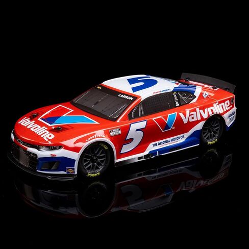 LOSI 1/12 NASCAR RC RACE CAR KYLE LARSON NO. 5 2025 VALVOLINE CHEVROLET ZL1 2S AWD RTR على الطريق والبطارية وشاحن شملت LOS1122505 الأحمر LOS1122505 in Saudi Arabia
