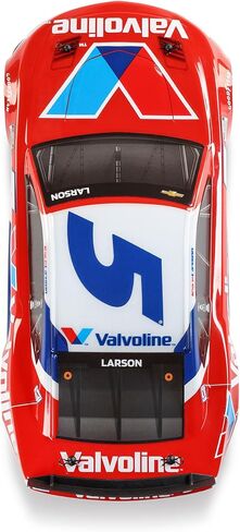 LOSI 1/12 NASCAR RC RACE CAR KYLE LARSON NO. 5 2025 VALVOLINE CHEVROLET ZL1 2S AWD RTR على الطريق والبطارية وشاحن شملت LOS1122505 الأحمر LOS1122505 in Saudi Arabia