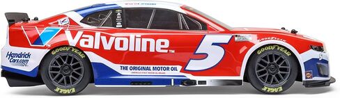 LOSI 1/12 NASCAR RC RACE CAR KYLE LARSON NO. 5 2025 VALVOLINE CHEVROLET ZL1 2S AWD RTR على الطريق والبطارية وشاحن شملت LOS1122505 الأحمر LOS1122505 in Saudi Arabia