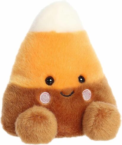 Aurora® Spooky Palm Pals ™ Corbin Candy Corn ™ محشو بالحيوان - متعة مجموعة أفخم للأطفال وجامعي البالغين - مثالية لزخارف الهالوين والهدايا - برتقالي 4.5 بوصات in Kuwait