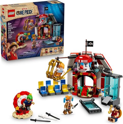 Lego One Putgy Buggy the Clown’s Circus Building Backs - لعبة بناء إبداعية للبنين والبنات ، 8+ - 4 شخصيات ومسلسلات للتظاهر - فكرة هدية لأعياد الميلاد ومحبي الأنيمي - 75637 in Saudi Arabia