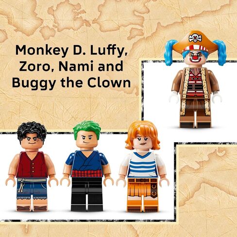 Lego One Putgy Buggy the Clown’s Circus Building Backs - لعبة بناء إبداعية للبنين والبنات ، 8+ - 4 شخصيات ومسلسلات للتظاهر - فكرة هدية لأعياد الميلاد ومحبي الأنيمي - 75637 in Saudi Arabia