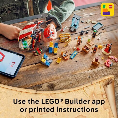 Lego One Putgy Buggy the Clown’s Circus Building Backs - لعبة بناء إبداعية للبنين والبنات ، 8+ - 4 شخصيات ومسلسلات للتظاهر - فكرة هدية لأعياد الميلاد ومحبي الأنيمي - 75637 in Saudi Arabia