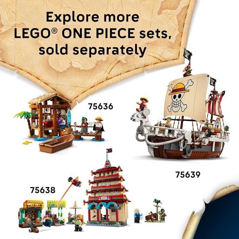 Lego One Putgy Buggy the Clown’s Circus Building Backs - لعبة بناء إبداعية للبنين والبنات ، 8+ - 4 شخصيات ومسلسلات للتظاهر - فكرة هدية لأعياد الميلاد ومحبي الأنيمي - 75637 in Saudi Arabia