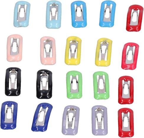 50 PCS Dog Hair Clips ، Multicolor Dog Barrettes for Drash Dogs Hair ، Pet Hair Barrettes Grooming Hairpin Association for Dogs Cats Puppy Bunny Chinchilla Guina Pig in Saudi Arabia